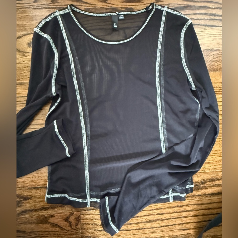 Women’s Garage sheer top